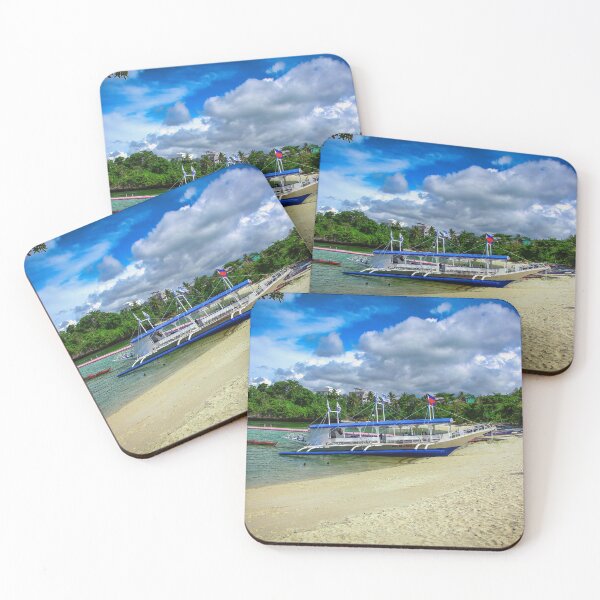 Item preview, Boat on the beach Philippines Boracay Island designed and sold by Rico20023.