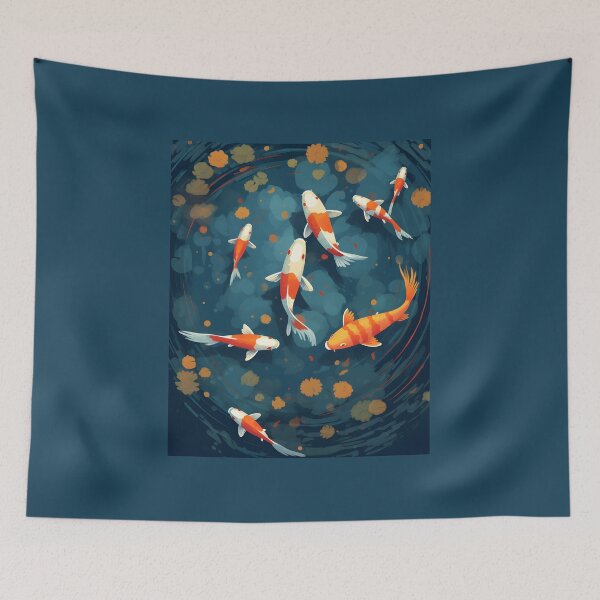 Item preview, Ethereal Fins - Koi in Motion designed and sold by PastelPalaceCo.