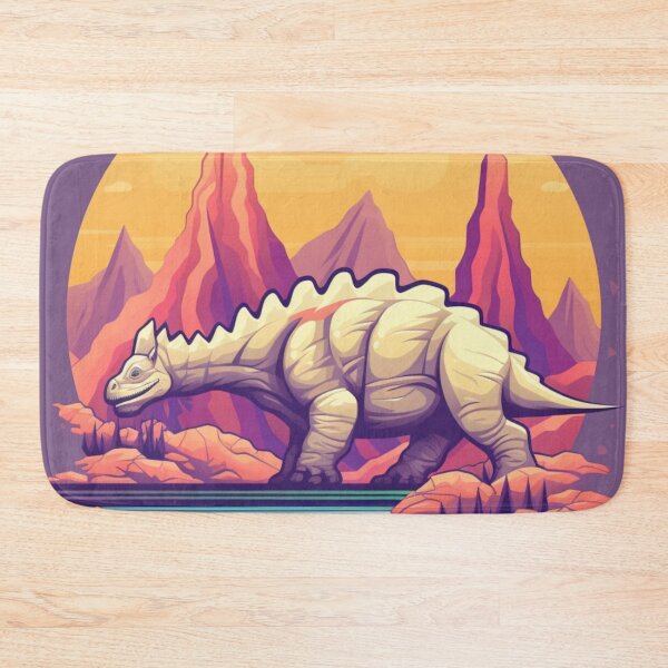 Item preview, Ankylosaurus In Basic Colours Art Inspired By Dinosaurs designed and sold by CDC40.