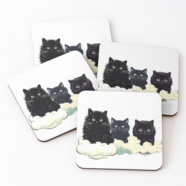 Item preview, Black cat gang designed and sold by Nowshin Tasnim.