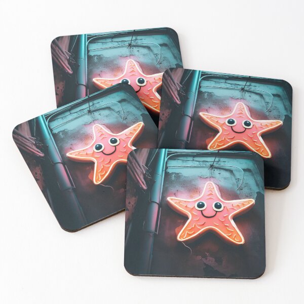 Item preview, Neon light on urban wall: starfish  designed and sold by Reinvention.