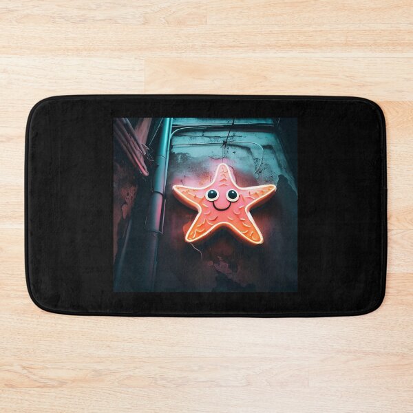 Item preview, Neon light on urban wall: starfish  designed and sold by Reinvention.