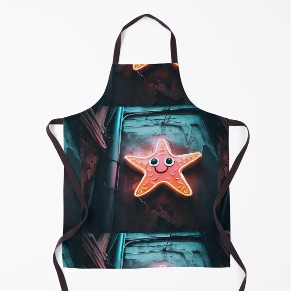 Item preview, Neon light on urban wall: starfish  designed and sold by Reinvention.