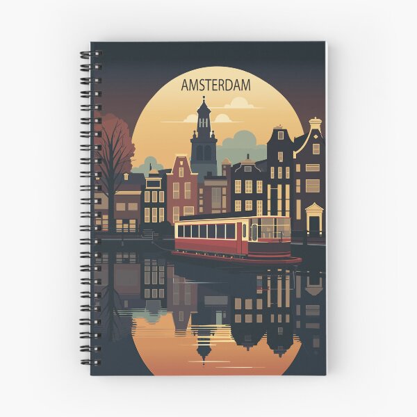 Item preview, Amsterdam, Holland, Poster designed and sold by BokeeLee.