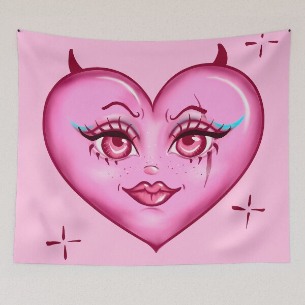 Item preview, Pink heart designed and sold by vitag.