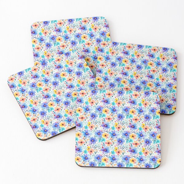 Item preview, Water Color Flower Repeating Pattern designed and sold by z335.