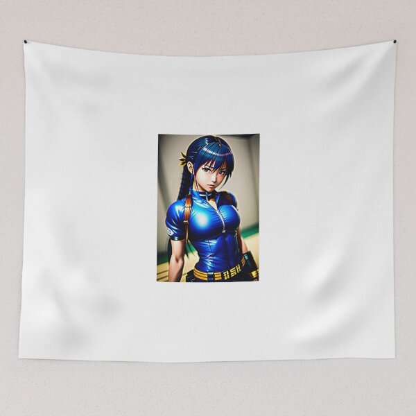 Item preview, Anime Warrior Girl in Suit - Empowering and Stylish Artwork for Anime Admirers designed and sold by emanuele6698.