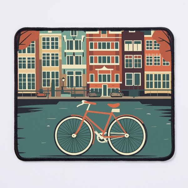 Item preview, Amsterdam, Holland, Travel Poster designed and sold by BokeeLee.