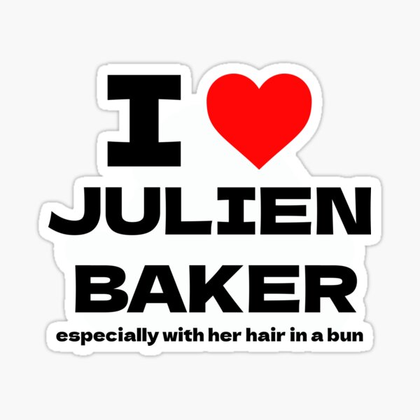Artikel-Vorschau von Ich liebe Julien Baker, designt und verkauft von maidensdream.