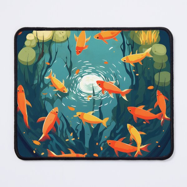 Item preview, Ethereal Fins - Vibrant Koi Swimmers designed and sold by PastelPalaceCo.