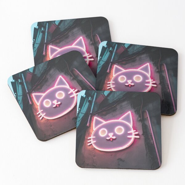 Item preview, Copy of Neon light on urban wall: cat  designed and sold by Reinvention.