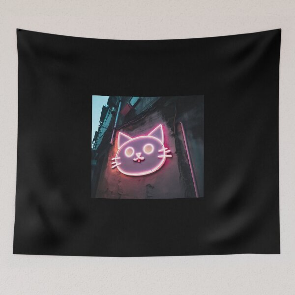 Item preview, Copy of Neon light on urban wall: cat  designed and sold by Reinvention.