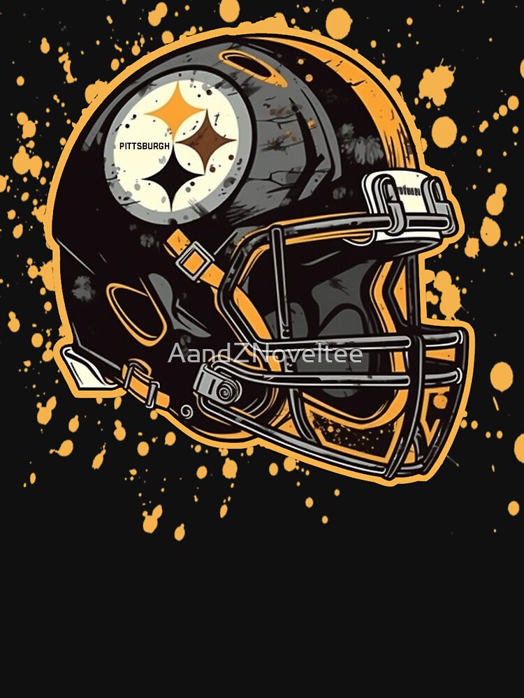 Download Pittsburgh Steelers Football Helmet Art Wallpaper