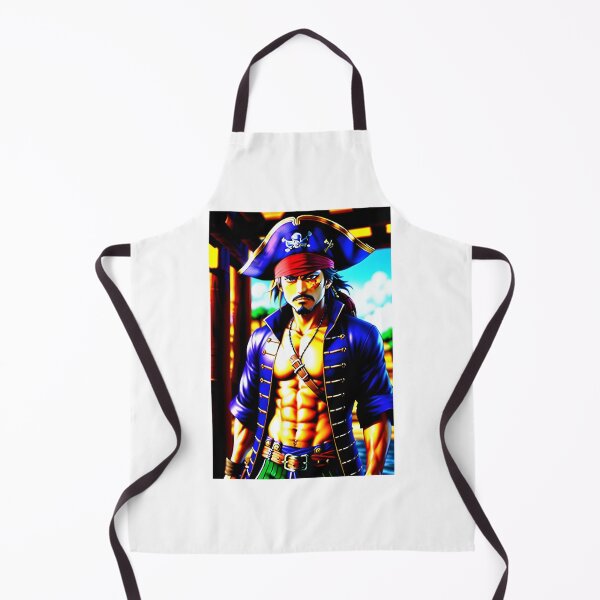 Item preview, Pirate Anime Man - Adventurous and Swashbuckling Artwork for Anime Fans designed and sold by emanuele6698.