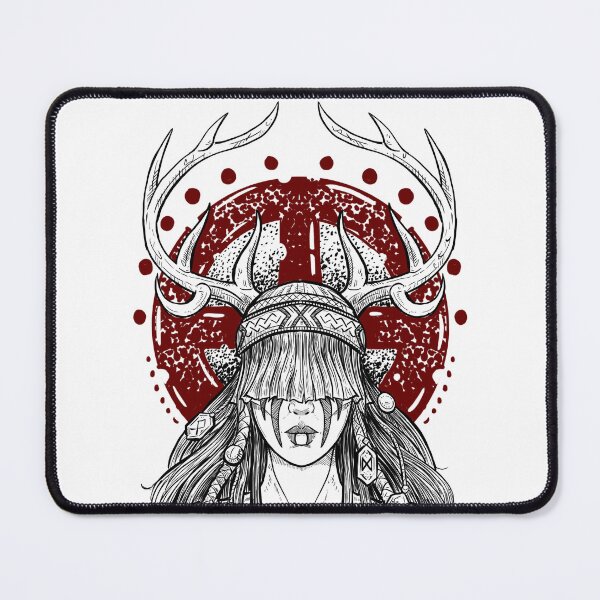 Item preview, Heilung band horned shaman designed and sold by BlackForge.