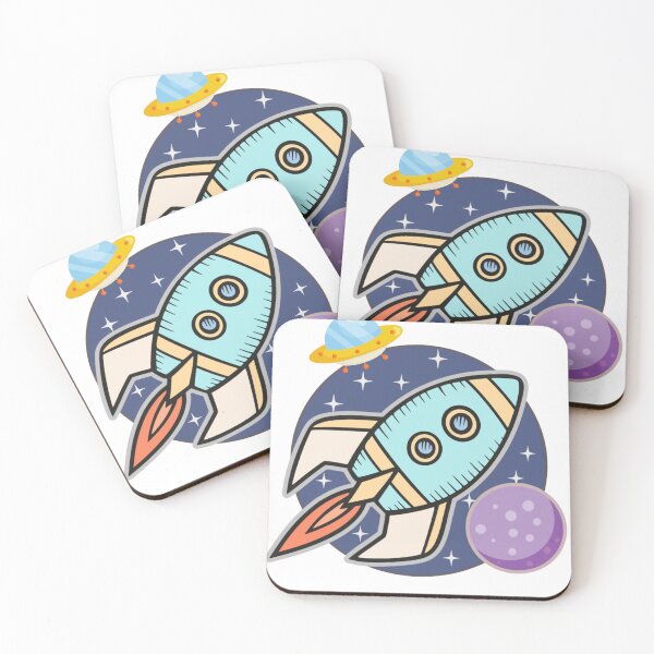 Item preview, Rocket ship designed and sold by T-shirtJohny.