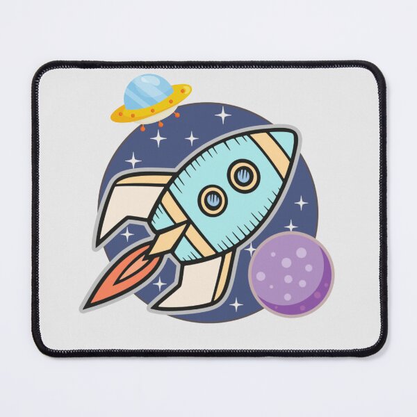 Item preview, Rocket ship designed and sold by T-shirtJohny.