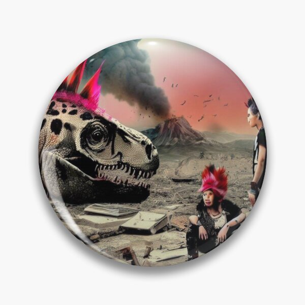 Item preview, Punk dino world designed and sold by Witty-Kids.