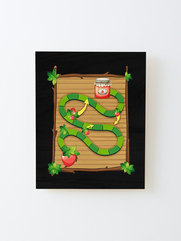 slither io game Art Board Print by messhaloustore