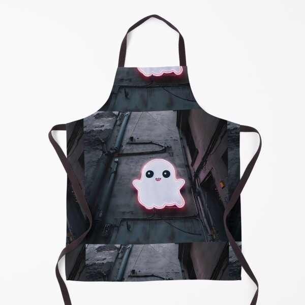 Item preview, Neon light on urban wall: pink ghost  designed and sold by Reinvention.