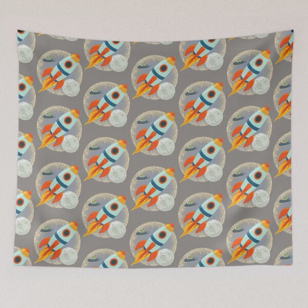 Item preview, Rocket ship designed and sold by T-shirtJohny.