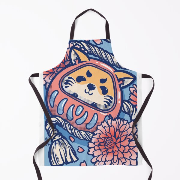 Item preview, cute illustration of a shiba dog in a daruma designed and sold by SD-Din.