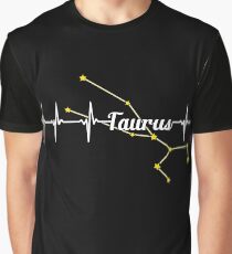 Taurus Heartbeat Graphic T-Shirt