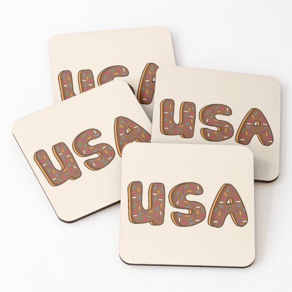 Item preview, USA donut designed and sold by ITCHAWAWAA.