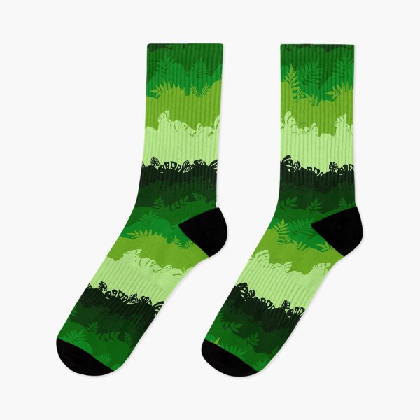 Item preview, Green Leaf Ombré Pattern | Tropical Leaf Monstera & Ferns designed and sold by CulinNina.