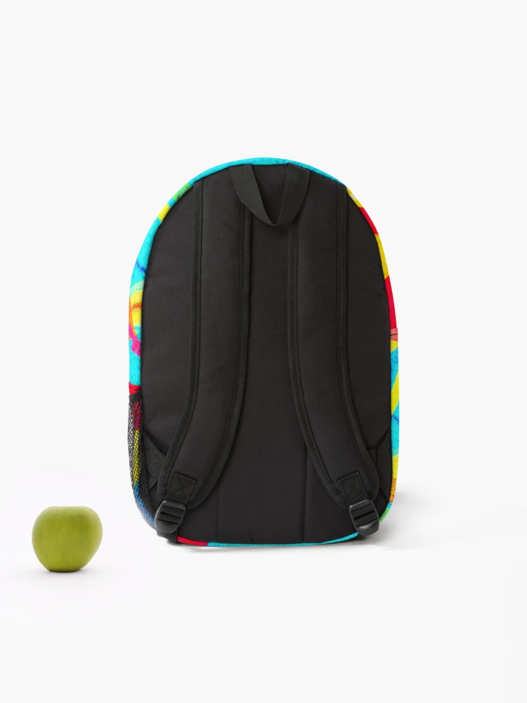 Thumbnail 2 of 3, Backpack, Expressive Color Pattern designed and sold by Health And Fitness Posts e-Store.