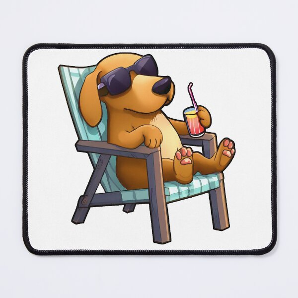 Item preview, Chilling dog designed and sold by CritterCulture.