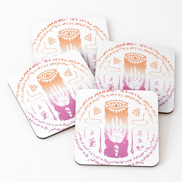 Item preview, Zonai Glyph - Lesbian Pride designed and sold by Gotham Designs Studio.