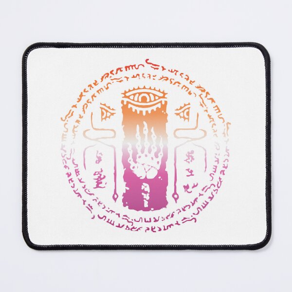 Item preview, Zonai Glyph - Lesbian Pride designed and sold by Gotham Designs Studio.