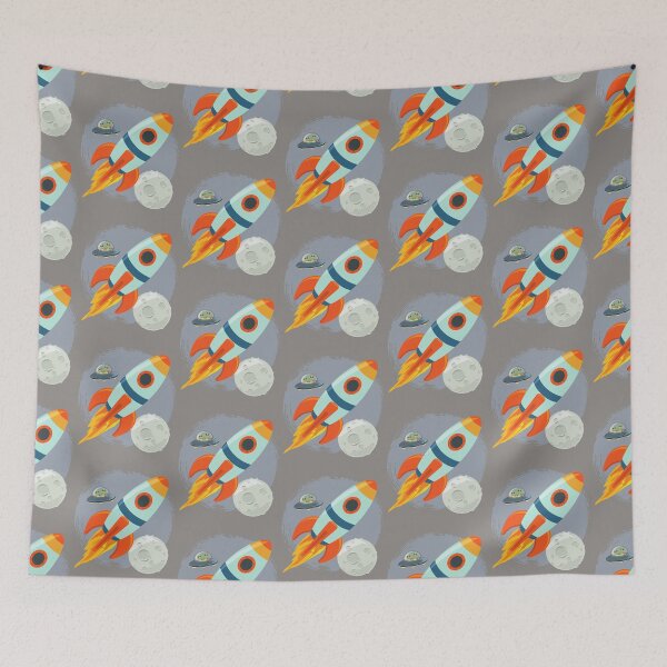 Item preview, Rocket ship designed and sold by T-shirtJohny.