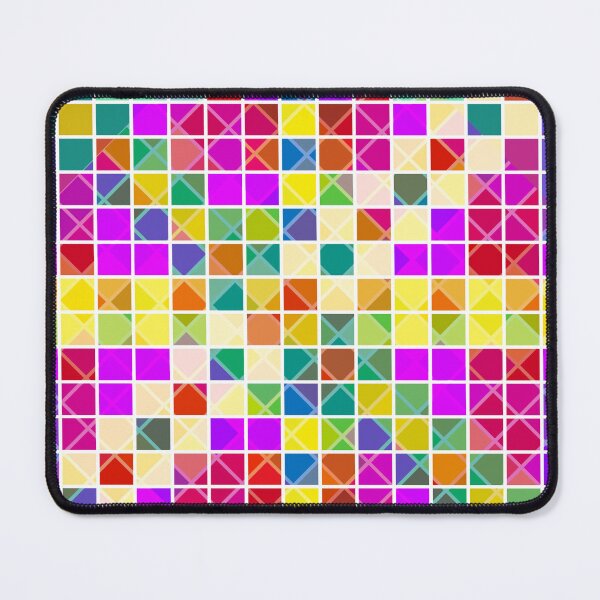 Item preview, Cubic vibrant colors pattern designed and sold by nickardi.