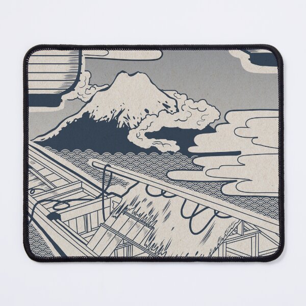 Item preview, Illustration of mount fuji and a traditional japanese boat designed and sold by SD-Din.