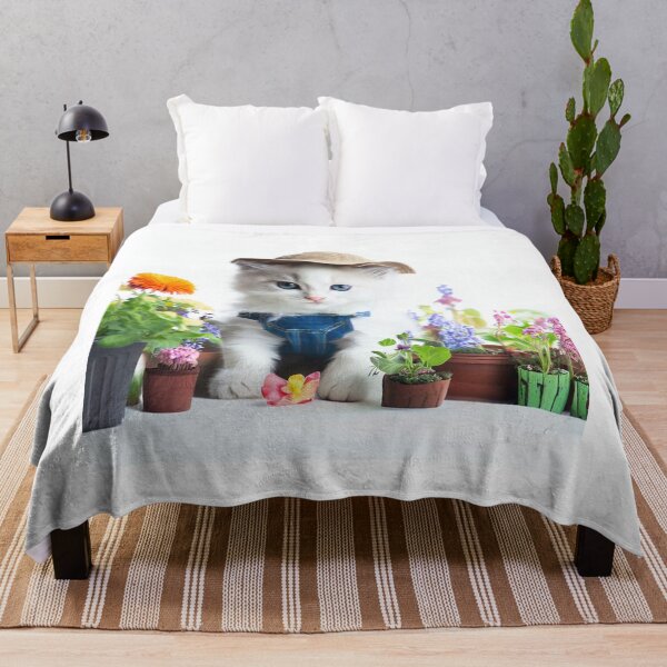 Item preview, kitten doing gardening designed and sold by miguel-ozz.