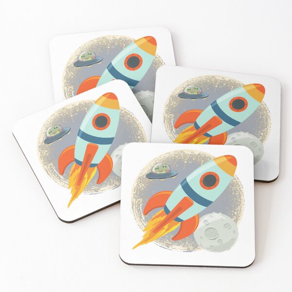 Item preview, Rocket ship designed and sold by T-shirtJohny.