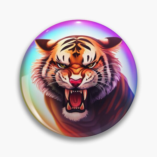 Item preview, Rainbow Tiger designed and sold by CritterCulture.