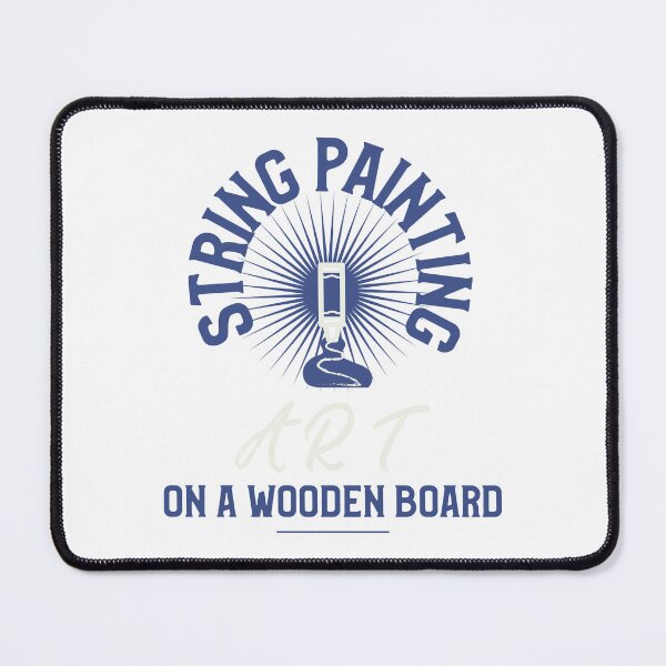 Item preview, String painting: Art on a wooden board designed and sold by ukSubhanart.