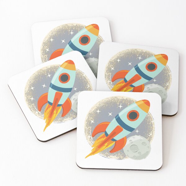 Item preview, Rocket ship designed and sold by T-shirtJohny.