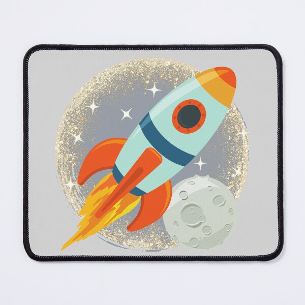 Item preview, Rocket ship designed and sold by T-shirtJohny.
