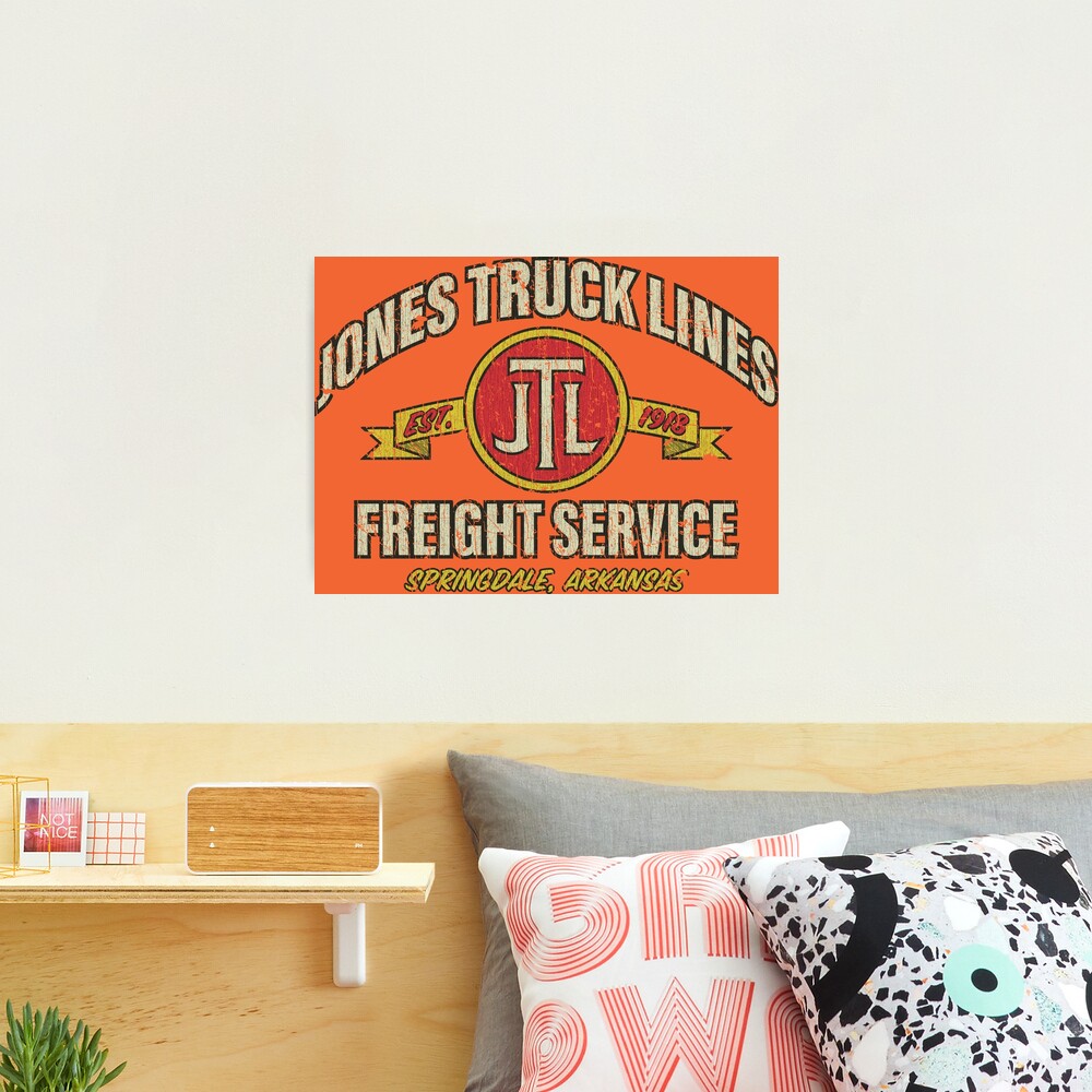 Jones Truck Lines Freight Service 1918