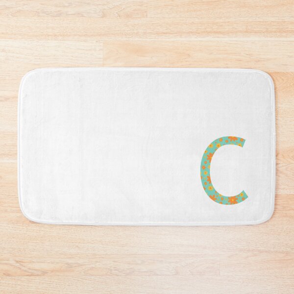 Item preview, Orange and Yellow Flower Print “C” designed and sold by Heids953.
