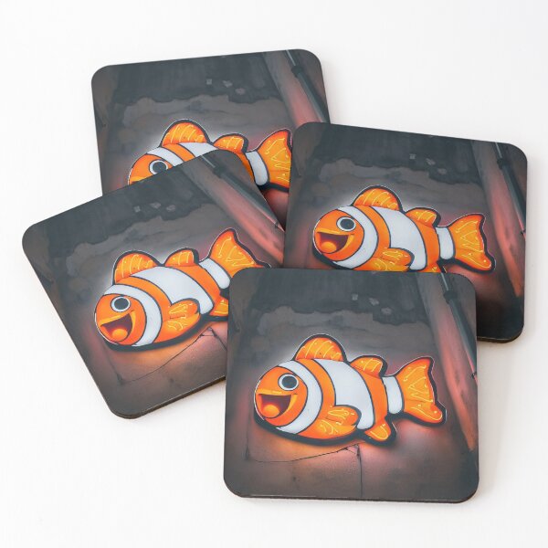 Item preview, Neon light on urban wall: clownfish  designed and sold by Reinvention.