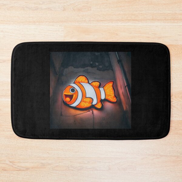 Item preview, Neon light on urban wall: clownfish  designed and sold by Reinvention.
