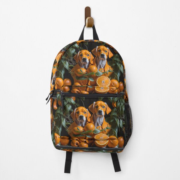 Item preview, Oranges and Puppies: A Delightful Artistic Fusion designed and sold by AmazingLab.