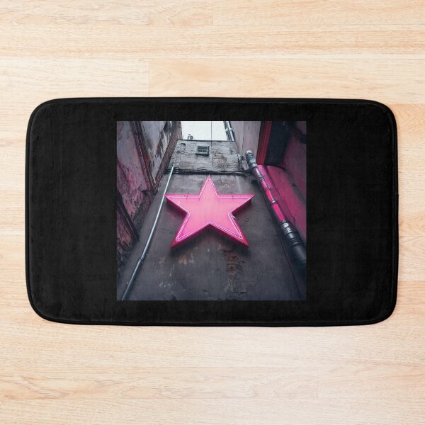 Item preview, Neon light on urban wall: pink star  designed and sold by Reinvention.