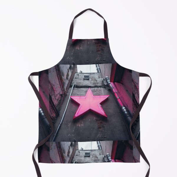 Item preview, Neon light on urban wall: pink star  designed and sold by Reinvention.