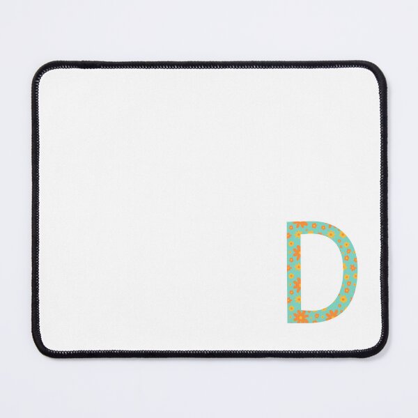 Item preview, Orange and Yellow Flower Print “D” designed and sold by Heids953.